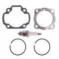 Wflnhb Cylinder Piston Ring Gasket Top End Kit Replacement For Polaris 90 Sportsman 2001-2006