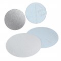 Uxcell 50 Pcs 6-inch Aluminum Oxide White Dry Hook And Loop Sanding Discs Flocking Sandpaper 800 Grit