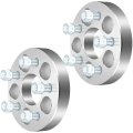5x100 Wheel Spacers Compatible For Fr-s 2013-2016 Brz Impreza 1993-2013 2x 1 Inch 5 Lug With Studs 12x1 25 Hub Bore 57 1mm 