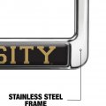 Bryant University School Logo Full Size Standard License Plate Metal Frame