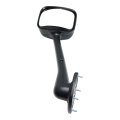 Door Mirror Driver Side For Freightliner Cascadia Hd Truck 2008 To 2015 Manual Folding Non Heated Paintable Hood Mounted 