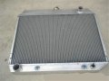 Monroe Racing 52mm 3row 26 Wide Core Aluminum Radiator For Dodge Challenger Charger Plymouth Gtx 383-440 V8 1968-1974 68 69 70 