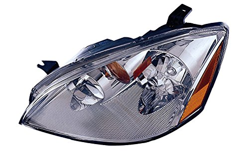 Left Headlight Assembly For 2002 2004 Nissan Altima Halogen Light Source Waterproof Part Number 20-6112-00