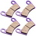Front Brake Pads Carbon Fiber For Polaris Outlaw 450 Mxr 525 Irs S And Ranger 800 2 Pair Fa456 