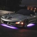 Ledglow 4pc Purple Flexible Car Slimline Led Underbody Underglow Accent Neon Lighting Kit 4 Unique Patterns Water Resistant Low