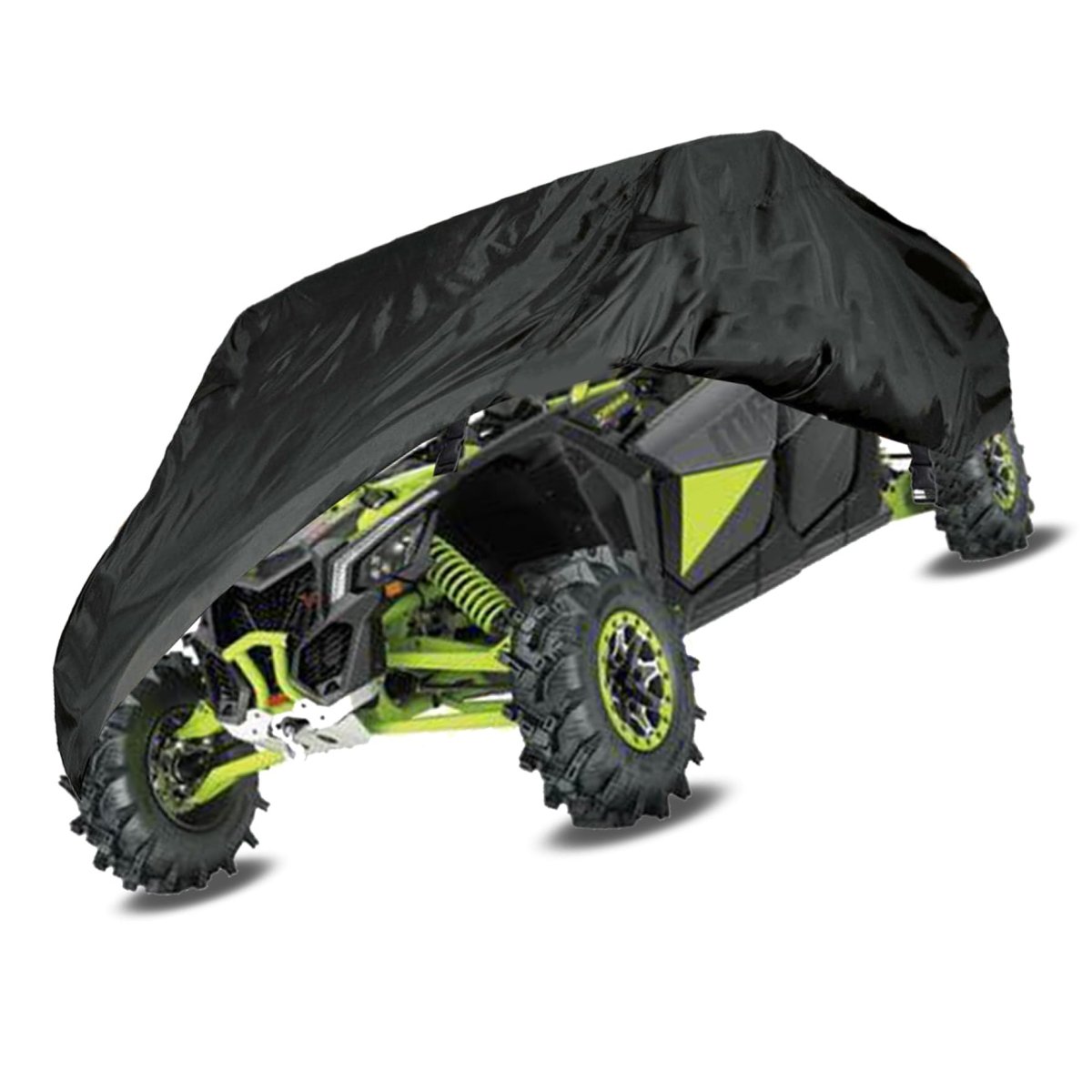 Utility Vehicle Cover For Maverick X3 Max Rs Turbo R 2018 2020 Waterproof 300d Oxford Cloth 110 52 60 0 X 64 3 In Black