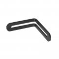 Uxcell Adjustable Corner Code 4pcs 58x58mm Stainless Steel 90-degree L-shape Brace For Fixed Furniture Shelf Bed Table
