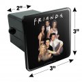 Friends Stand Together Tow Trailer Hitch Cover Plug Insert