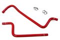 Hps 57-1221h-red Red Silicone Heater Hose Kit Coolant