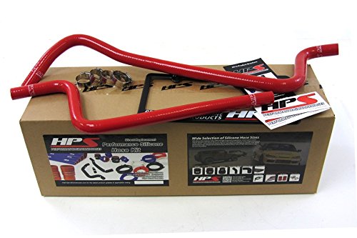 Hps 57-1221h-red Red Silicone Heater Hose Kit Coolant