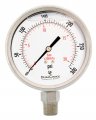 Durachoice 4 All Stainless Steel Oil Filled Pressure Gauge 1 2 Npt Lower Mount 300psi
