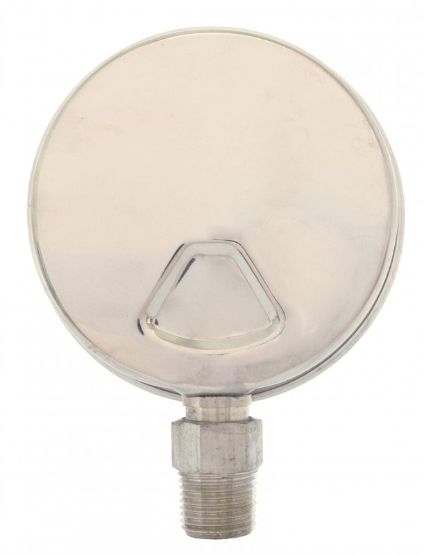 Durachoice 4 All Stainless Steel Oil Filled Pressure Gauge 1 2 Npt Lower Mount 300psi