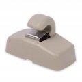 Runmade Beige Sun Visor Hook Clip Bracket Hanger Compatible With Vw Golf Gti Jetta Mk4 Passat B5 B6 Touran Polo Seat