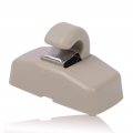 Runmade Beige Sun Visor Hook Clip Bracket Hanger Compatible With Vw Golf Gti Jetta Mk4 Passat B5 B6 Touran Polo Seat