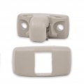 Runmade Beige Sun Visor Hook Clip Bracket Hanger Compatible With Vw Golf Gti Jetta Mk4 Passat B5 B6 Touran Polo Seat