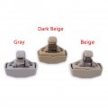 Runmade Beige Sun Visor Hook Clip Bracket Hanger Compatible With Vw Golf Gti Jetta Mk4 Passat B5 B6 Touran Polo Seat