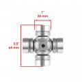 Caltric Rear Drive Shaft U-joint Compatible With Yamaha 1yw-46187-00-00