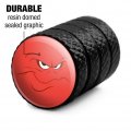 Looney Tunes Gossamer Face Tire Rim Wheel Aluminum Valve Stem Caps