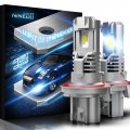 Nineo H13 Fog Led Bulbs 16000lm 9008 Wireless Lights Direct Insertion Zes Chips 400 Brighter Than Original Powersports 