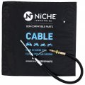 Niche Foot Brake Cable For Kawasaki Bayou 300 Klf300b 54005-1157 54005-1158 1989-2004