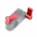 Seiwei 2pcs Adjustable Locking Spanner Screw 14mm Male Threading Rotating Knob Thumb Screws With Single Wing Aluminum Alloy M4