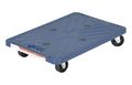 Vestil Pos-1624 Plastic Dolly With Molded Handl0 Lbs Capacity 23-3 8 Length X 15-1 2 Width 4-1 2 Height Deck 