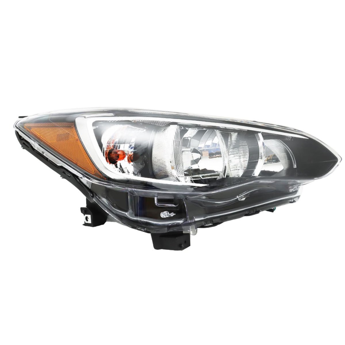 Right Headlamp Passenger Side For 2017-2018 Impreza Crosstrek Headlight Assembly Replacement 84001fl00a Chrome Housing Clear