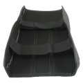 Artificial Leather Center Console Pad Armrest Cover Replacement For Pilot Sport Ex-l Trailsport Touring Elite 2023 2024 Black