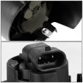 Compatible With Frontier W Chrome Bumper Pair Of Driving Fog Lights Smoked Lens