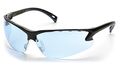 Pyramex Venture 3 Safety Eyewear Infinity Blue Lens With Black Frame 