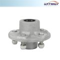 Pre Assembled 5 On 4 In Galvanized Trailer Hub Kit Replacement For 3500 Lbs 84 Spindle With Bearing 3 Piece Set