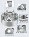 Aintier 2sets 2 6x4 5 To With 12x1 25 66 1mm Wheel Spacers 6 Lug Compatible For Xterra Armada