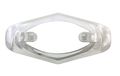 L12-0081 Chrome Bezel Marker Light For Car Waterproof Led Front Vehicle Assembly Clear Plastic Lens 