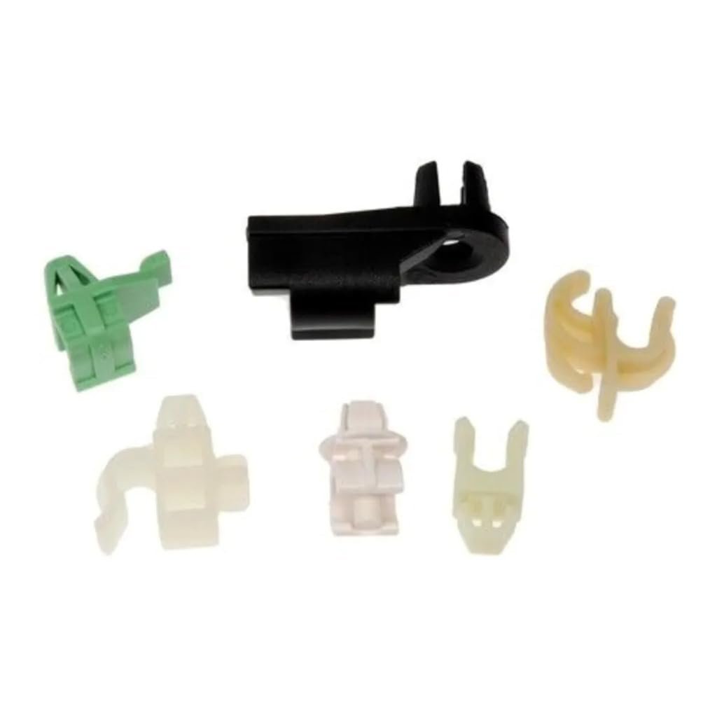 Hood Prop Rod Clip Assortment For Chevy Malibu 1997 1998 1999 2000 2001 Plastic Replacement 15021761 1h0823397 6 Pieces Black