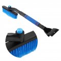 Fydun Ice Scraper 2a Ina 1 Multifunction 55a 70 Cm Extendable And Snow Brush With Ergonomic Foam Grip For Cars Trucks Suvs Blue