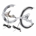 Brake Rotor Covers Led Amber Light Fit For Honda Goldwing Gl1800 2018-2023 