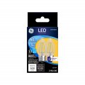 Ge Led Blunt Tip Decorative Light Bulbs Bm 5-watt 60-watt Replacement 500 Lumen Soft White Clear Medium Base 12-pack Chandelier
