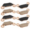 Front Rear Brake Pads Sintered For John Deere Gator Xuv 620i 850d Tx Hpx 615e 815e Gas Diese-l O E M Am141182 