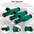 Topteng 3pcs Fuel Injectors 006-623 420874432 Fit For Sea-doo Rxp X 2008-2011 Rxt 2008-2009 Speedster 255 2009-2011 Challenger