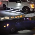 Hercoo Led Side Mirror Puddle Light Lamp Assambly Compatible With Ford F150 Ranger Edge Fusion Explorer Expedition Flex Taurus
