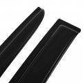 Aintier Side Window Deflectors Sun Rain Guards Set Fit For 2005-2018 Nissan Frontier 4 Pcs Black