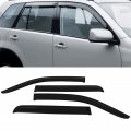 Aintier Side Window Deflectors Sun Rain Guards Set Fit For 2005-2018 Nissan Frontier 4 Pcs Black