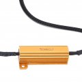 Akozon Led Load Resistors 2pcs 50w 6i 9005 Resistor Decoder Canbus Error Warning Canceller For Headlight Foglight