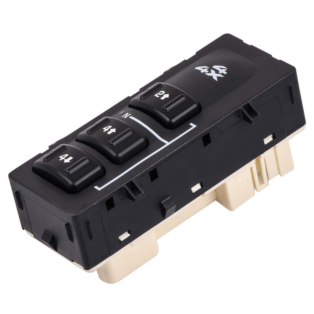 4x4 Wheel Drive 3 Button Switch For Gmc Yukon And Chevrolet Silverado Replaces Part Number 15136040 Fits Transfer Case Np1