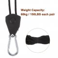 Uxcell 2pcs 1 8 4mm Tie Down Ratchet Rope Hanger Metal Gears 16 4ft 5meter Strap Head With Aluminum Buckle Ratcheting Pulley