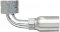 Coll-o-crimp 90 Degree Female Swivel Tube Elbow Fitting Sae 37 Degrees Carbon Steel 1 2 In Hose Id Size 