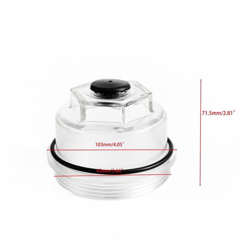 3 75 In Oil Cap With O Ring And Plug For 10k 16k Rockwell Trailer Axle Bearing 12011-1 Kodiak Disc Brakes