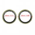 X Autohaux 20pcs Engine Oil Crush Washers Drain Plug Gaskets 18mm Id 25mm Od For Car