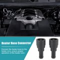 X Autohaux Heater Hose Connector For Cadillac Escalade Chevrolet Avalanche Silverado Suburban Tahoe Gmc Sierra Yukon Replace