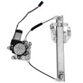 A-premium Power Window Regulator With Motor Compatible Nissan Altima 1998-2001 Sedan Rear Right Passenger Side